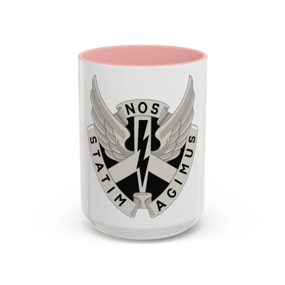 268 Aviation Battalion (U.S. Army) Accent Coffee Mug
