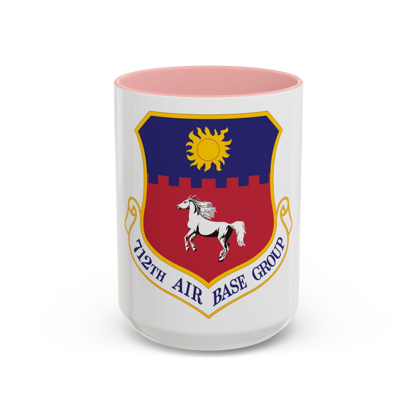 712th Air Base Group (U.S. Air Force) Accent Coffee Mug