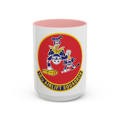 10th Airlift Squadron 2 (U.S. Air Force) Accent Coffee Mug