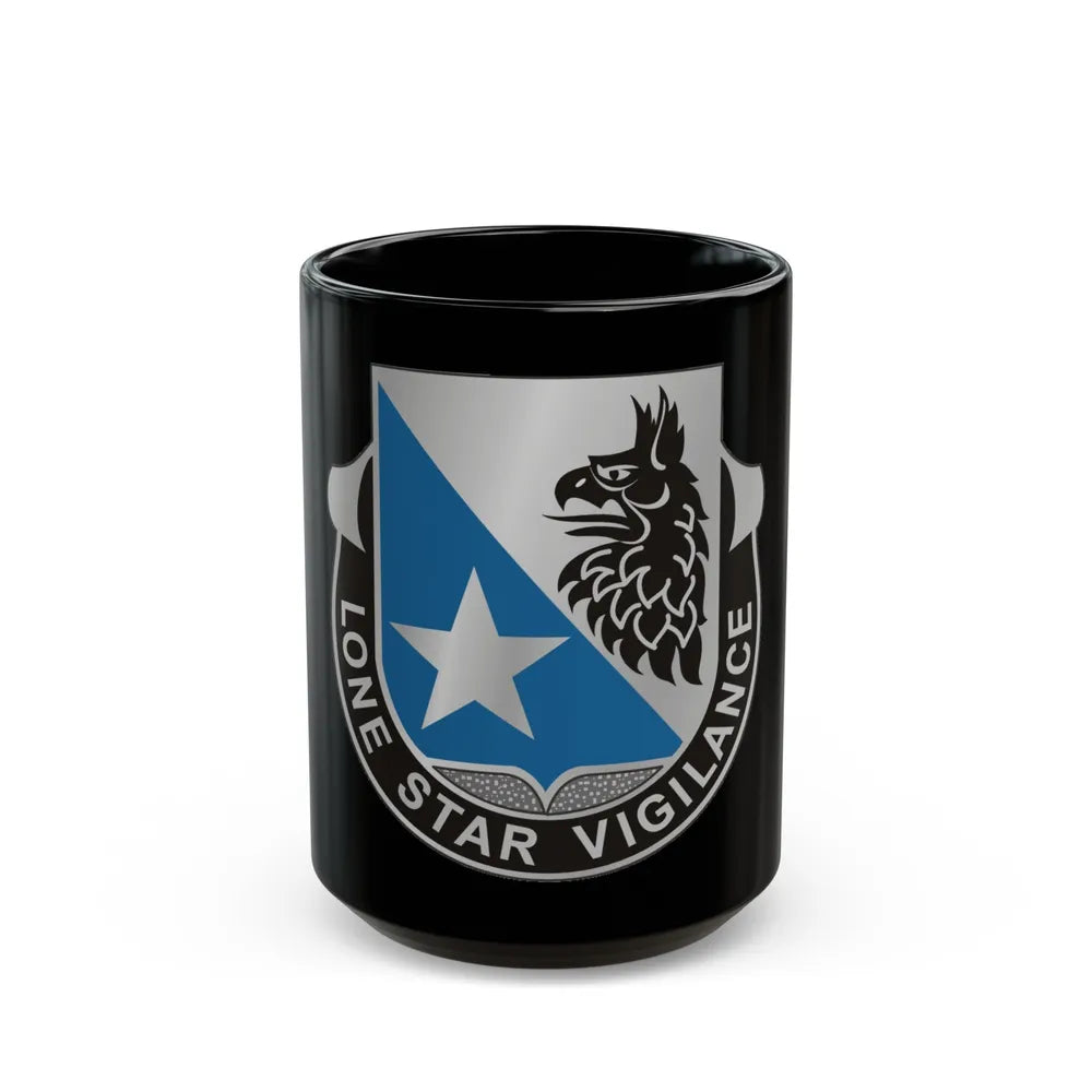 649 Military Intelligence Battalion (U.S. Army) Black Coffee Mug-15oz-Go Mug Yourself