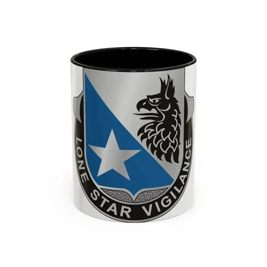 649 Military Intelligence Battalion (U.S. Army) Accent Coffee Mug 11oz Black - Go Mug Yourself
