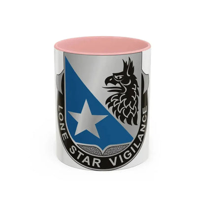649 Military Intelligence Battalion (U.S. Army) Accent Coffee Mug 11oz Pink - Go Mug Yourself