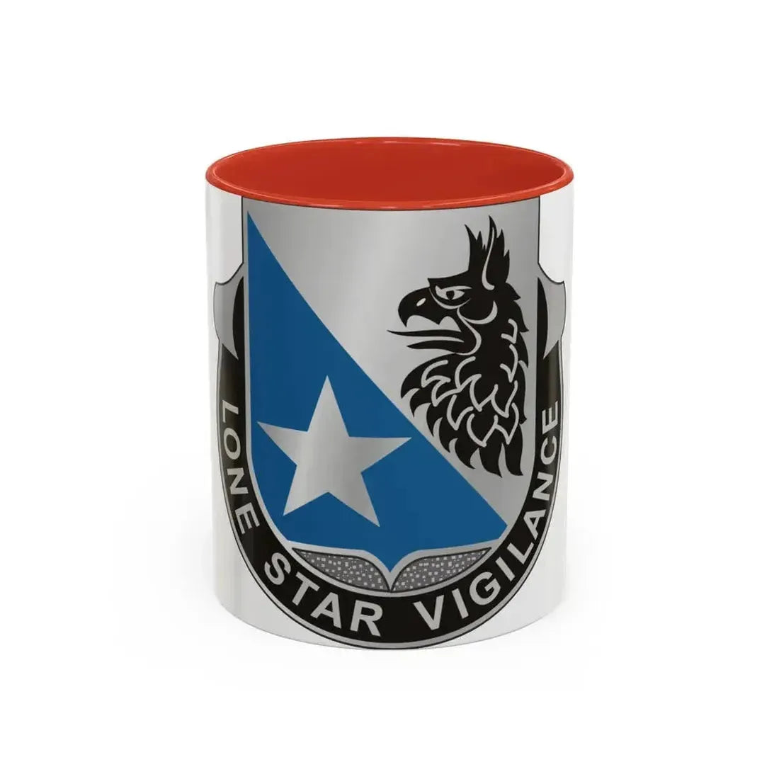 649 Military Intelligence Battalion (U.S. Army) Accent Coffee Mug 11oz Red - Go Mug Yourself
