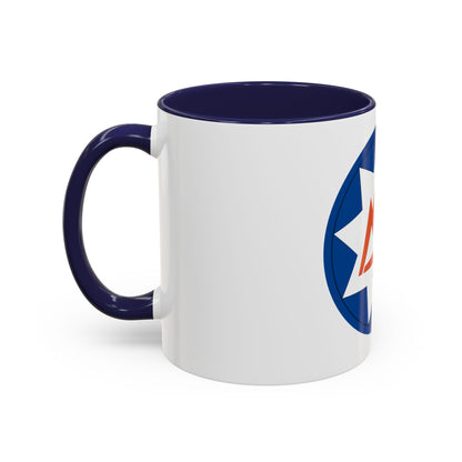 93rd Signal Brigade 2 (U.S. Army) Accent Coffee Mug