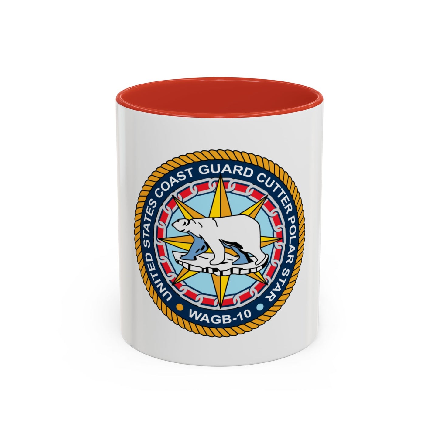 USCGC Polar Star WAGB 10 (U.S. Coast Guard) Accent Coffee Mug