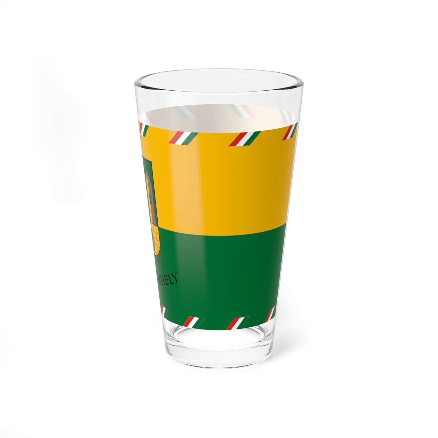 Flag of Somlovasarhely (Hungary) Pint Glass 16oz