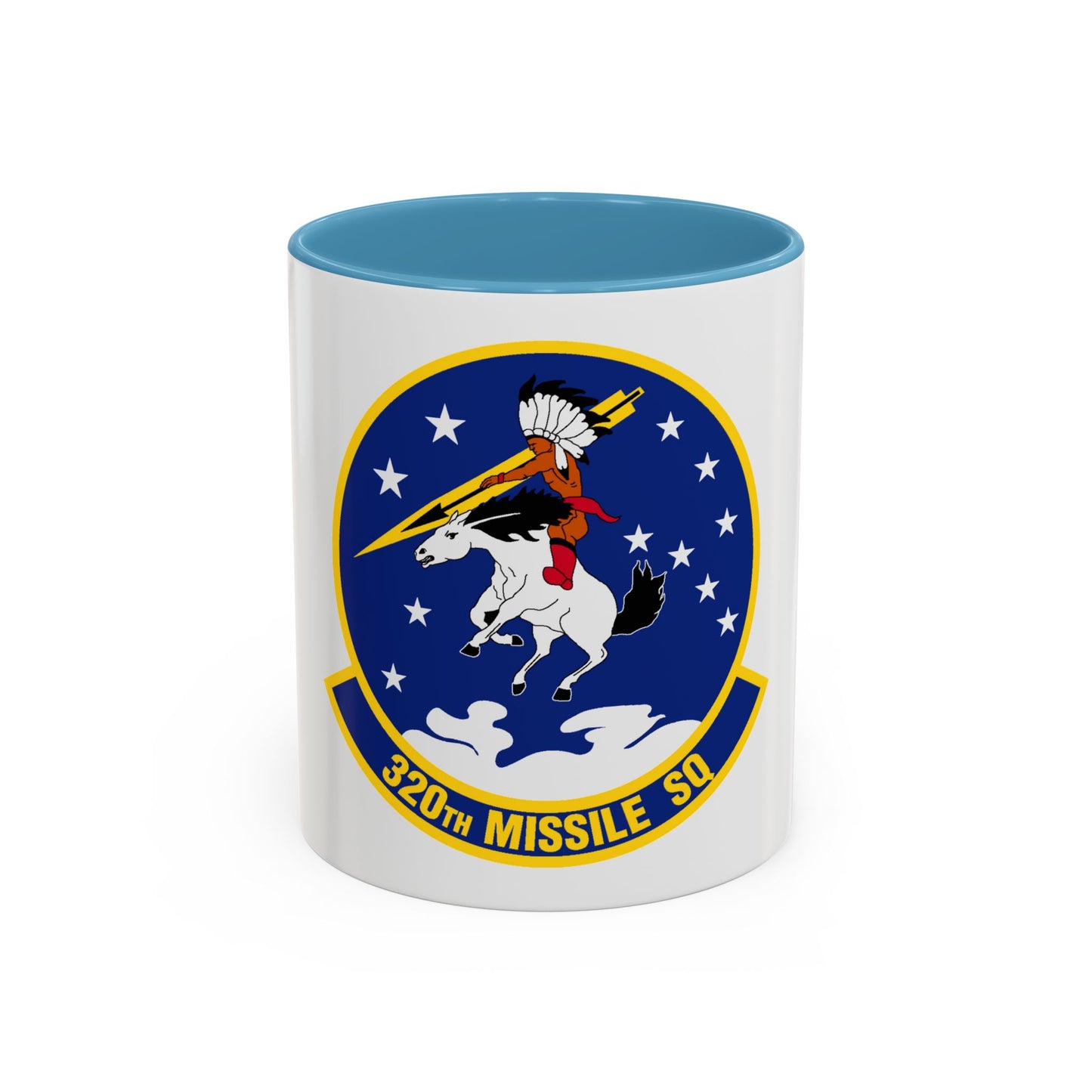 320 Missile Squadron AFGCS (U.S. Air Force) Accent Coffee Mug