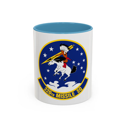 320 Missile Squadron AFGCS (U.S. Air Force) Accent Coffee Mug