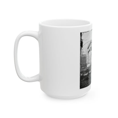 Nashville, Tenn. Tomb Of President James K. Polk (U.S. Civil War) White Coffee Mug