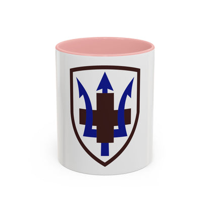 213 Medical Brigade (U.S. Army) Accent Coffee Mug