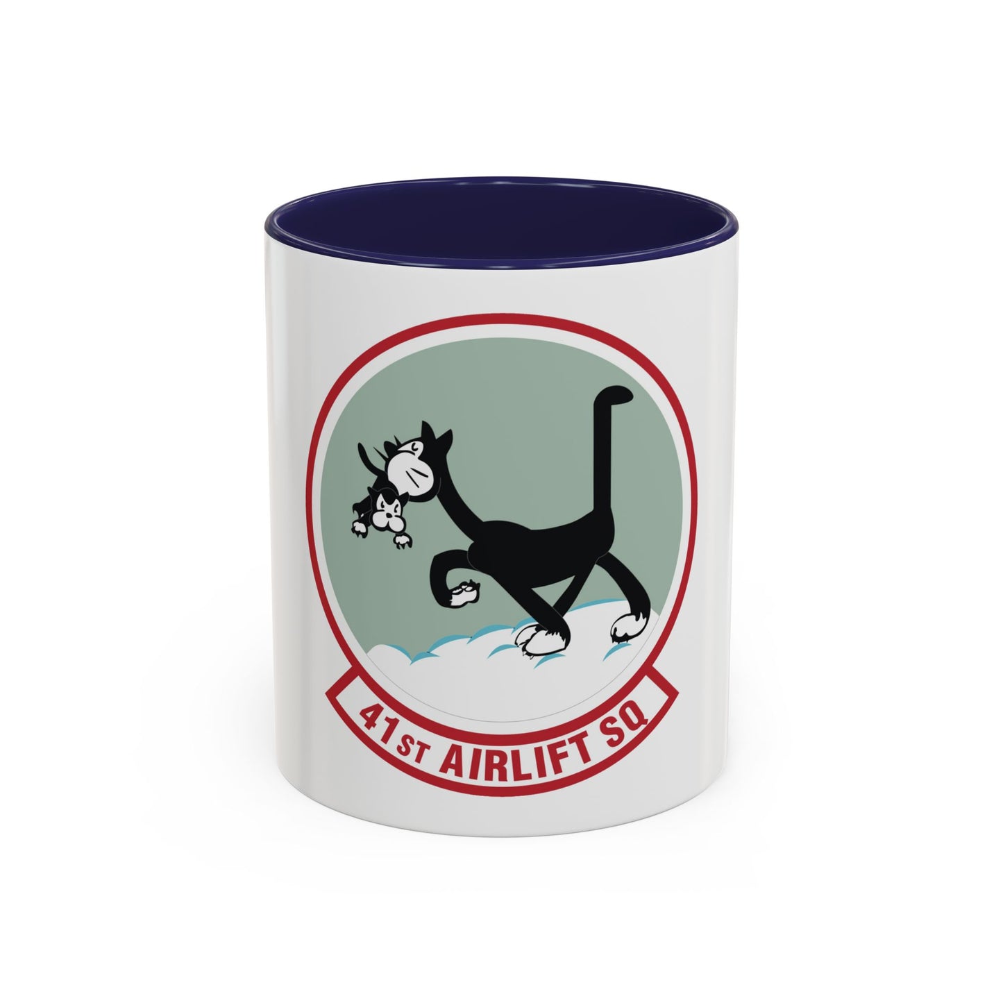 41st Airlift Squadron (U.S. Air Force) Accent Coffee Mug