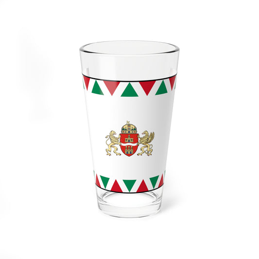 Flag Hungary Town Budapest (Hungary) Pint Glass 16oz