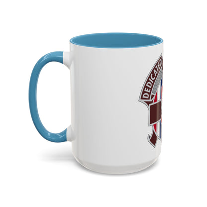 807 Medical Brigade 2 (U.S. Army) Accent Coffee Mug