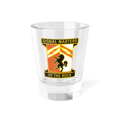 114 Signal Battalion (U.S. Army) Shot Glass 1.5oz