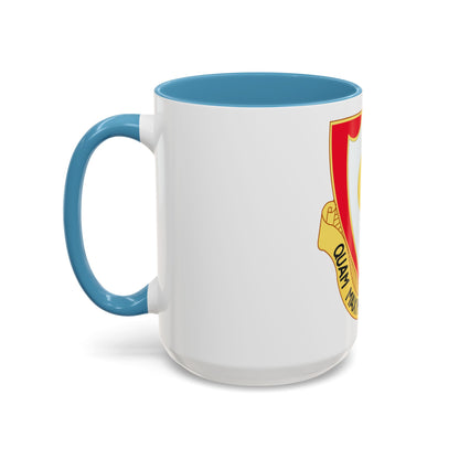 137 Engineer Battalion (U.S. Army) Accent Coffee Mug