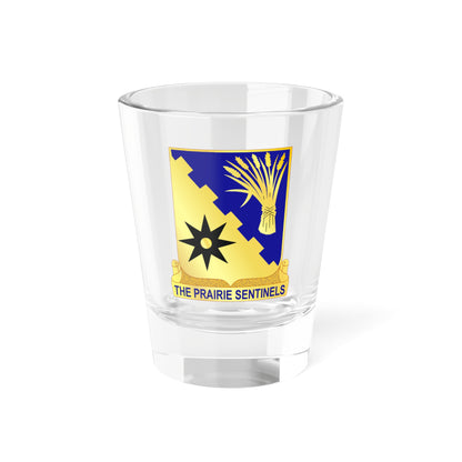 114 Cavalry Regiment (U.S. Army) Shot Glass 1.5oz