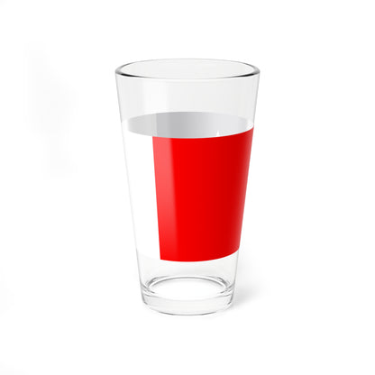 Flag of Grimes County Texas (United States) Pint Glass 16oz
