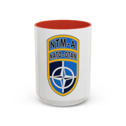 NATO Training MissionAfghanistan (U.S. Army) Accent Coffee Mug