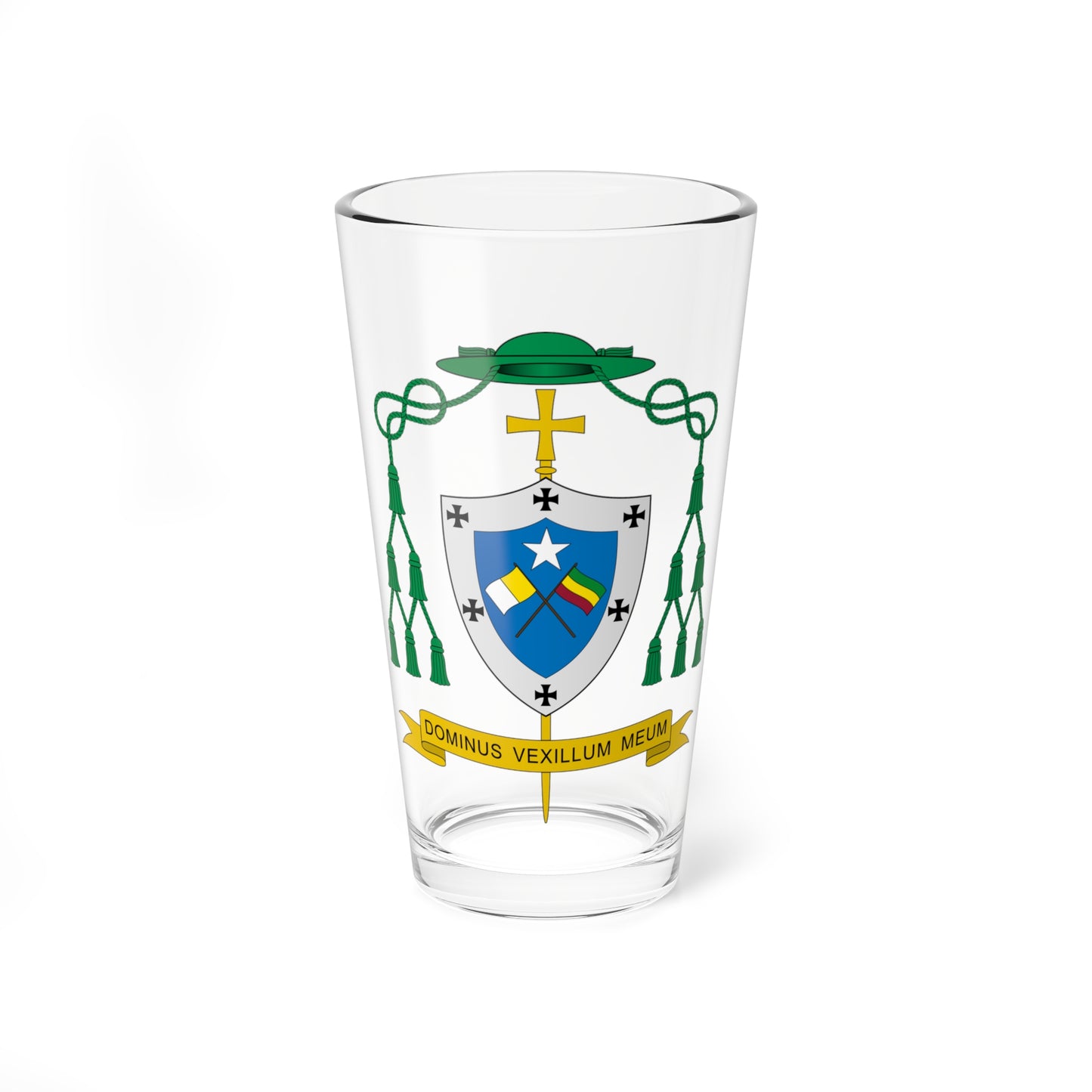 Escudo de Clímaco Zarauz Carrillo (Spain) (Coat of Arms) Pint Glass 16oz