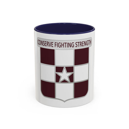 55 Medical Group (U.S. Army) Accent Coffee Mug