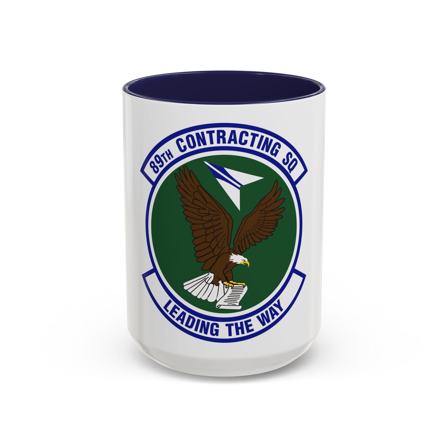 89th Contracting Squadron (U.S. Air Force) Accent Coffee Mug