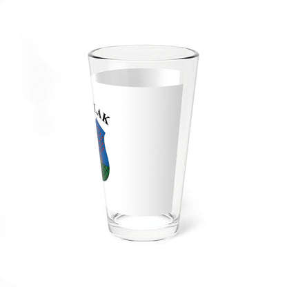 Flag of Gederlak (Hungary) Pint Glass 16oz