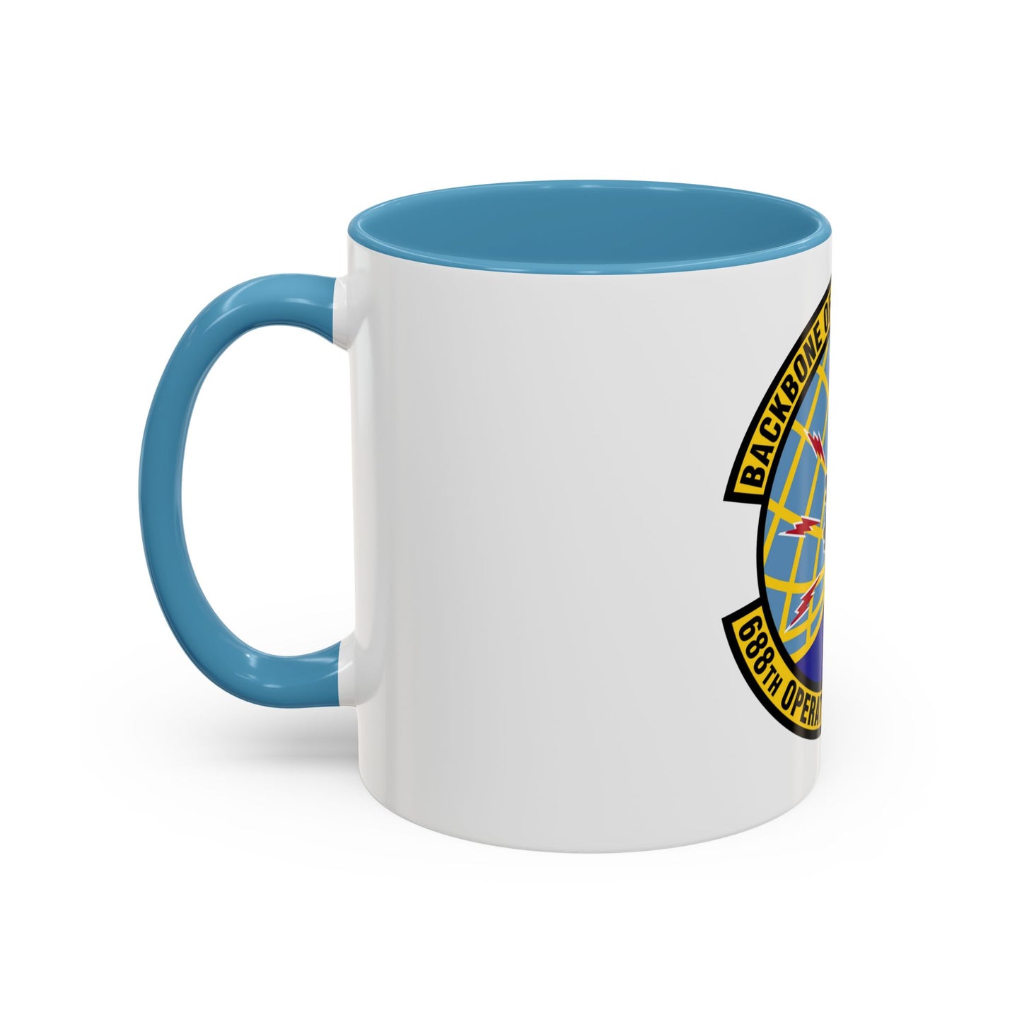688 Operations Support Squadron ACC (U.S. Air Force) Accent Coffee Mug