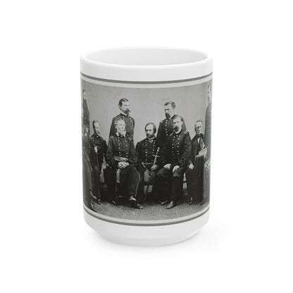 Board Which Tried Lincoln Conspirators (U.S. Civil War) White Coffee Mug
