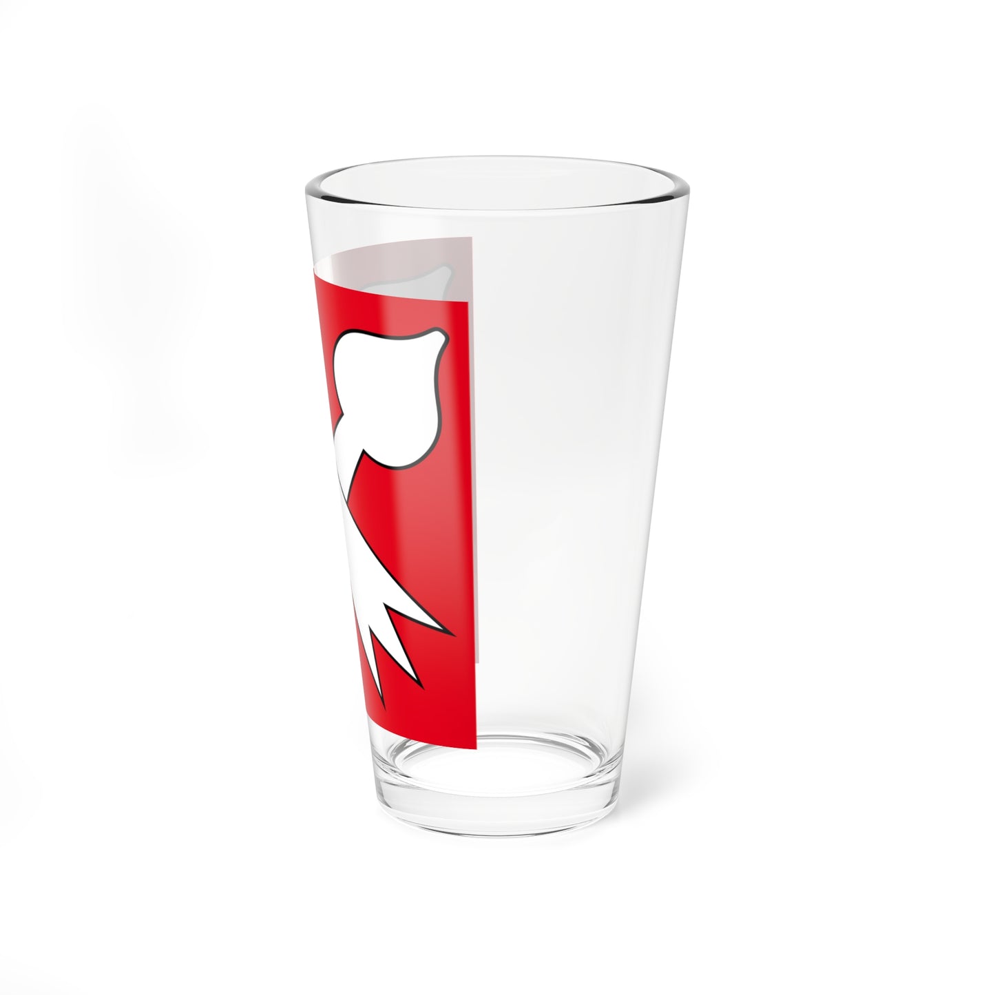 CHE Bottmingen Flag (Switzerland) Pint Glass 16oz