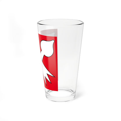 CHE Bottmingen Flag (Switzerland) Pint Glass 16oz