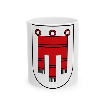 Coat of Arms of Vorarlberg Austria - White Coffee Mug-11oz-Go Mug Yourself