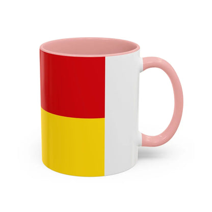 Flag of Chone Ecuador - Accent Coffee Mug-Go Mug Yourself