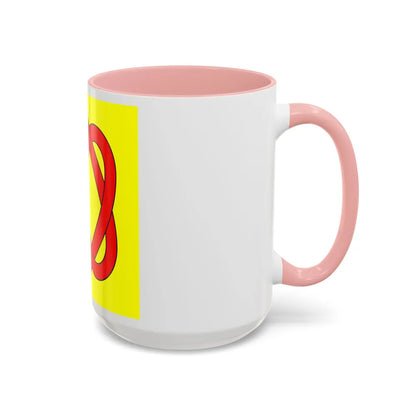 Flag of Blonay Switzerland - Accent Coffee Mug-Go Mug Yourself