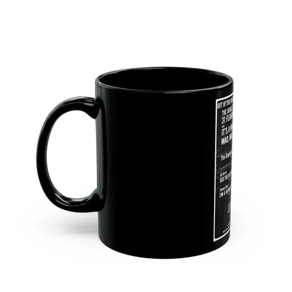 Scepter Records 1963 (Music Poster) Black Coffee Mug-Go Mug Yourself