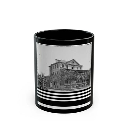 Charleston, S.C. Ex-Governor William Aiken's House (48 Elizabeth Street) (U.S. Civil War) Black Coffee Mug-11oz-Go Mug Yourself