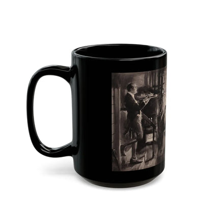 Candlelight Dinner - Black Coffee Mug-Go Mug Yourself