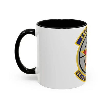 64th Aggressor Squadron (U.S. Air Force) Accent Coffee Mug - Go Mug Yourself