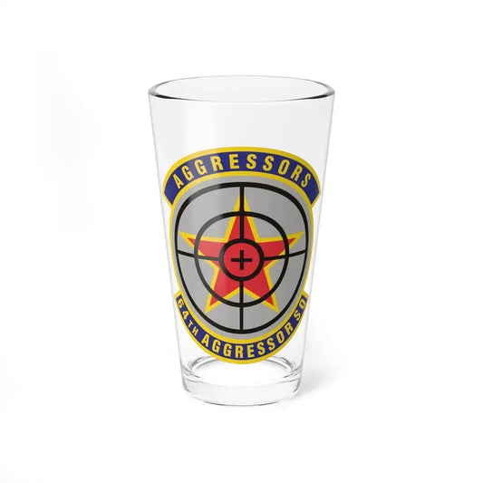 64th Aggressor Squadron (U.S. Air Force) Pint Glass 16oz 16oz - Go Mug Yourself