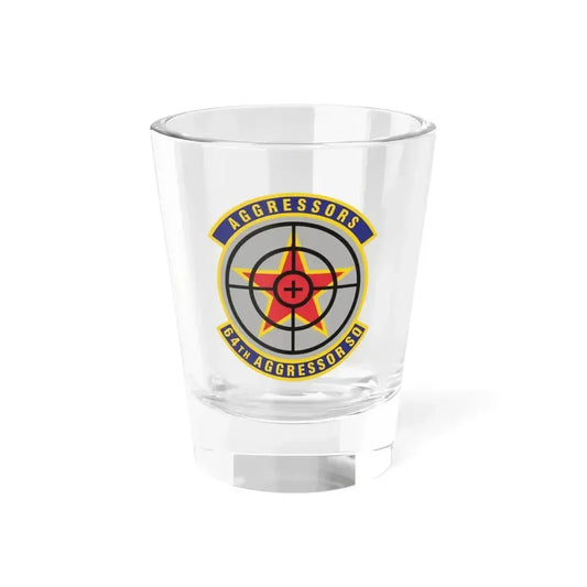 64th Aggressor Squadron (U.S. Air Force) Shot Glass 1.5oz 1.5oz - Go Mug Yourself
