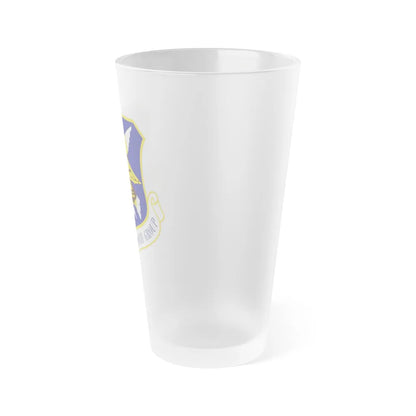 64th Air Expeditionary Group (U.S. Air Force) Frosted Pint Glass 16oz-Go Mug Yourself