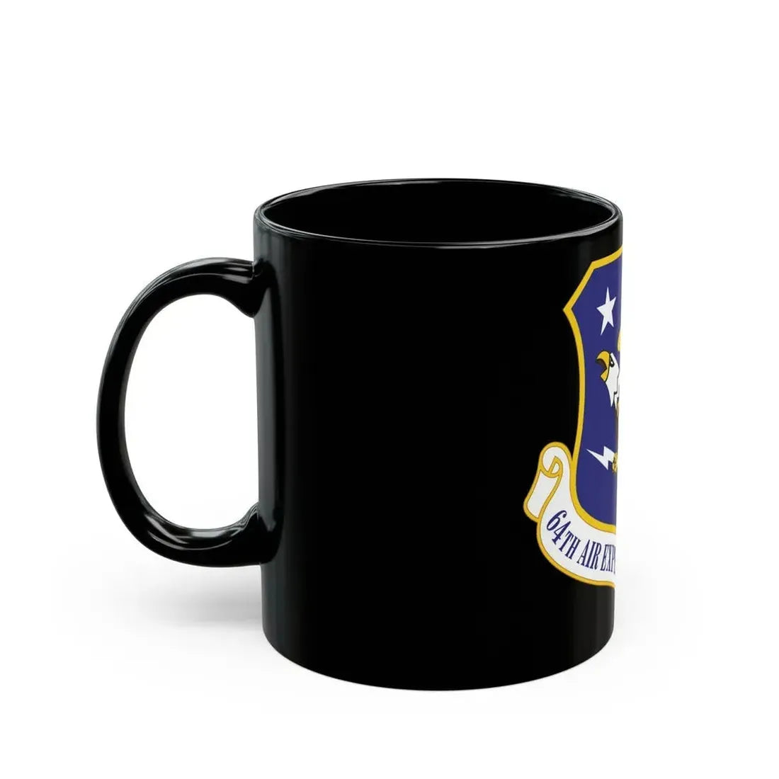 64th Air Expeditionary Group (U.S. Air Force) Black Coffee Mug - Go Mug Yourself