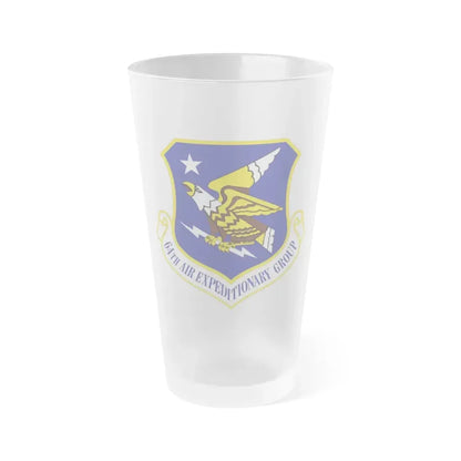 64th Air Expeditionary Group (U.S. Air Force) Frosted Pint Glass 16oz Default Title - Go Mug Yourself