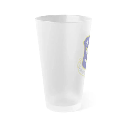 64th Air Expeditionary Group (U.S. Air Force) Frosted Pint Glass 16oz - Go Mug Yourself