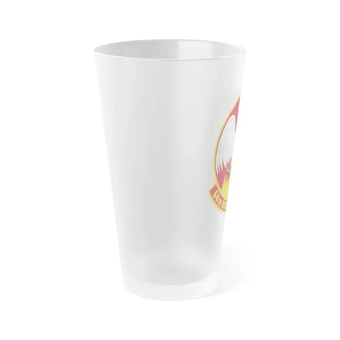 64th Air Refueling Squadron (U.S. Air Force) Frosted Pint Glass 16oz - Go Mug Yourself