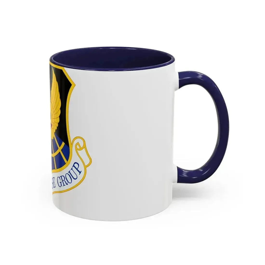 65 Air Base Group USAFE (U.S. Air Force) Accent Coffee Mug - Go Mug Yourself