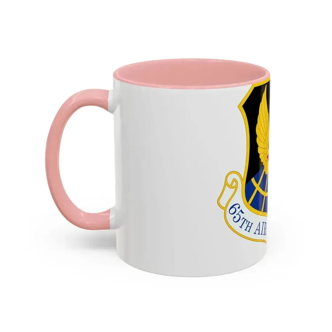65 Air Base Group USAFE (U.S. Air Force) Accent Coffee Mug - Go Mug Yourself