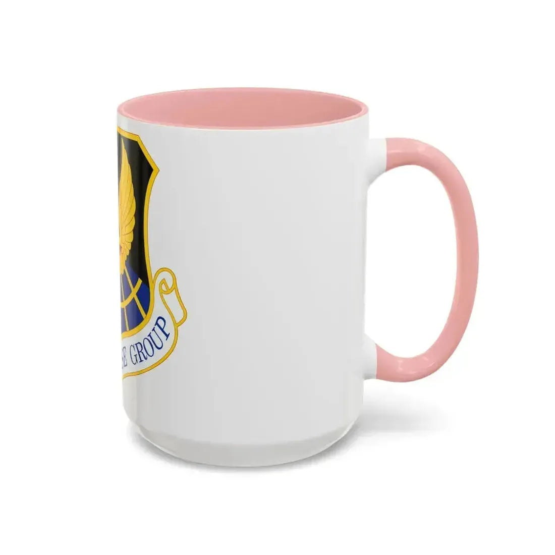 65 Air Base Group USAFE (U.S. Air Force) Accent Coffee Mug - Go Mug Yourself