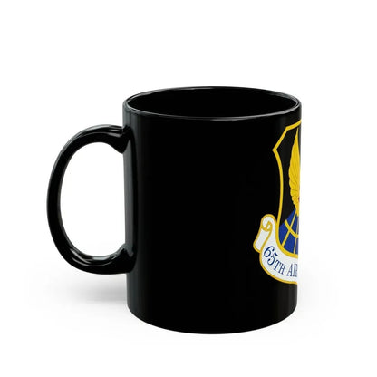 65 Air Base Group USAFE (U.S. Air Force) Black Coffee Mug - Go Mug Yourself