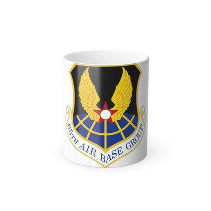 65 Air Base Group USAFE (U.S. Air Force) Color Changing Coffee Mug 11oz - Go Mug Yourself