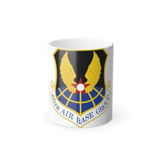 65 Air Base Group USAFE (U.S. Air Force) Color Changing Coffee Mug 11oz - Go Mug Yourself